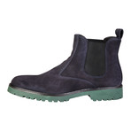 Filippo Color Block Suede Chelsea // Blue (Size: 40 (Euro))