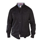 Lionel Button-Up Shirt // Black (4XL)