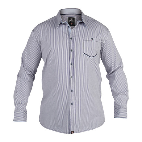 Lubeck Button-Up Shirt // Blue (1XL)