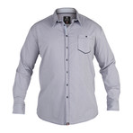 Lubeck Button-Up Shirt // Blue (4XL)