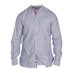Philo Button-Up Shirt // Blue + White (3XL)
