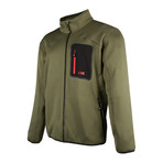 Indy Tech Fleece Jacket // Army (XL)