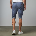 Black Rock Speckled Short // Estate Blue (S)