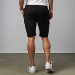 Matiere // Lido French Terry Shorts // Black (L)