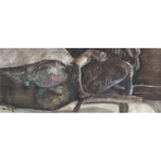 Reclining Nude (Print // 32"W x 12"H)