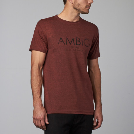 Ace Short-Sleeve Tee // Burgundy (S)