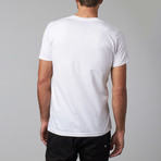 Dragged On Crew Tee // White (S)