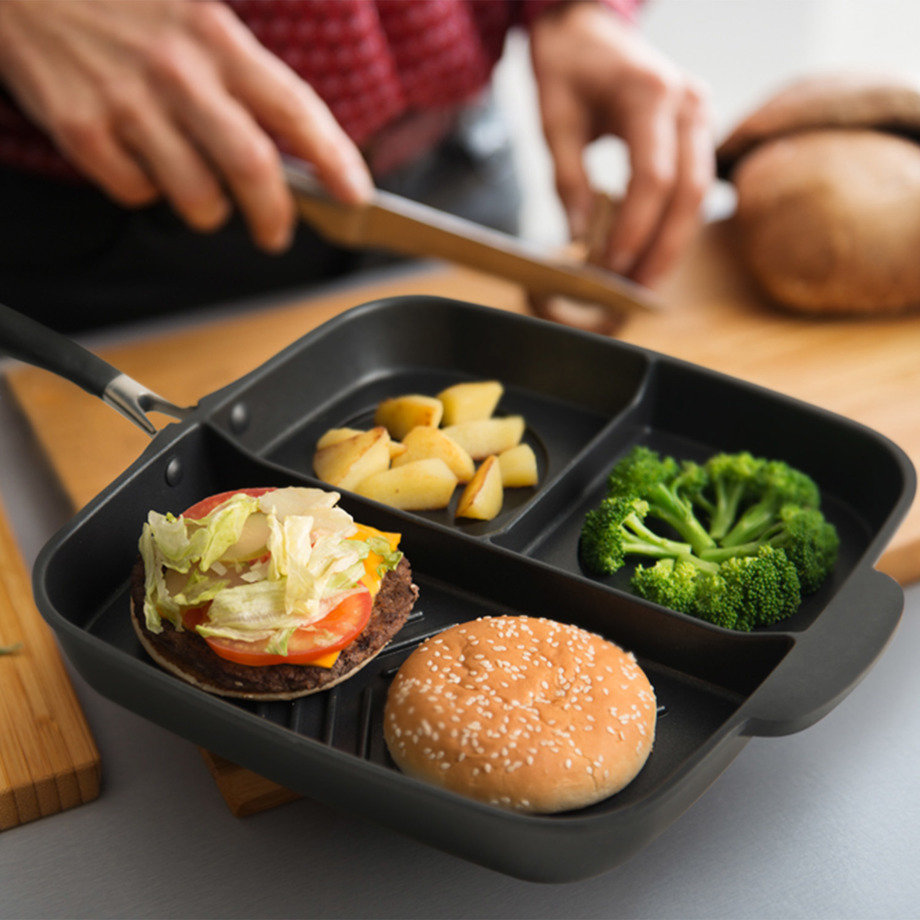 MasterPan The AllInOne Nonstick Pan Touch of Modern