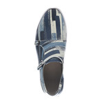 Canatan // Billy Double Monk Strap Sneaker // Blue + Grey (Euro: 42)