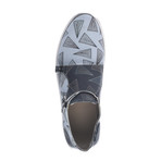 Bart Double Monk Strap Sneaker // Grey + Black (Euro: 43)