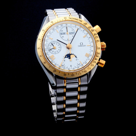 Omega Speedmaster Moonphase Automatic // 37362 // c.1990's // Pre-Owned