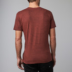 Ace Short-Sleeve Tee // Burgundy (M)