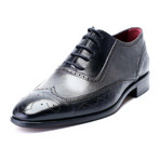 Two-Toned Dress Shoe // Black, Grey (Euro: 46)