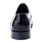 Deckard // Patent Perforated Toe Cap Oxford // Black (Euro: 46)