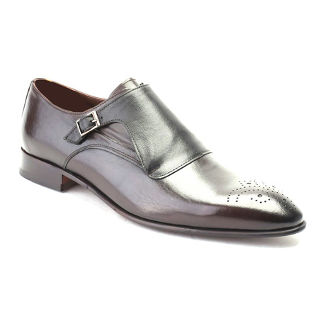 Buckled Dress Shoe // Brown (Euro: 39)