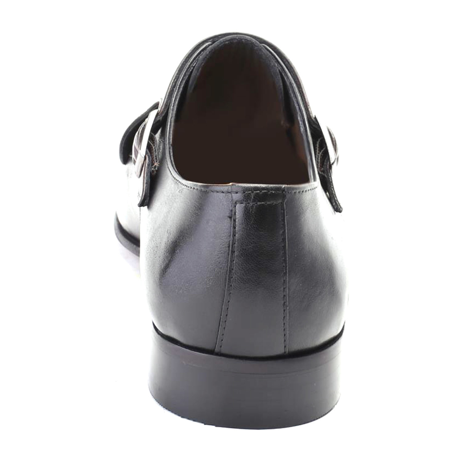 Two-Toned Buckled Dress Shoe // Black + Brown (Euro: 39) - Deckard ...