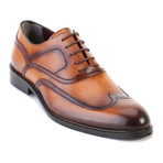 Burnished Wingtip Brogue // Tobacco (Euro: 40)