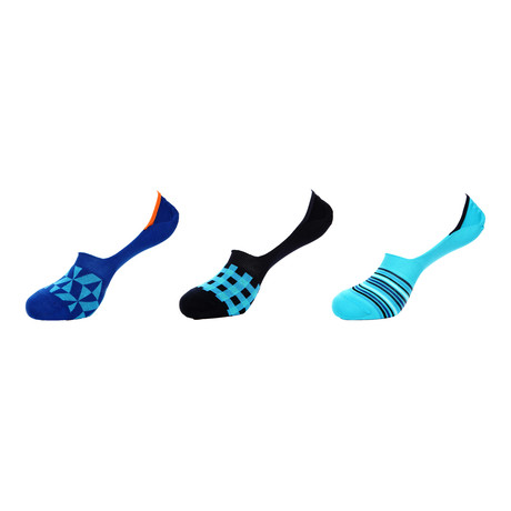 Cool Breeze No Shows Socks // Pack of 3