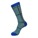 Jared Lang // Hounds tooth Mid-Calf Sock // Pack of 3