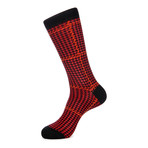 Jared Lang // Hounds tooth Mid-Calf Sock // Pack of 3