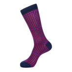 Jared Lang // Hounds tooth Mid-Calf Sock // Pack of 3