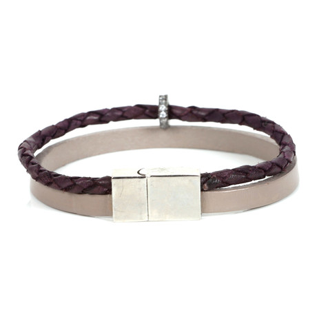 Arin Leather Bracelet // Brown