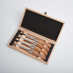 Lynden // Olive Wood Steak Knives // 4 Piece