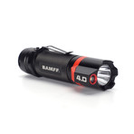 B.A.M.F.F. Flashlight // Black + Red (400 Lumens)