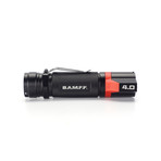 B.A.M.F.F. Flashlight // Black + Red (400 Lumens)