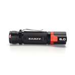 B.A.M.F.F. Flashlight // Black + Red (400 Lumens)