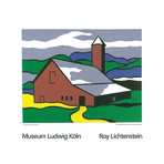 Roy Lichtenstein // Red Barn II (1969) // 1989 Serigraph