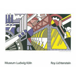 Roy Lichtenstein // Study For Preparedness // 1989 Serigraph