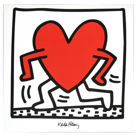 Keith Haring // Untitled (1984) // 1988 Offset Lithograph