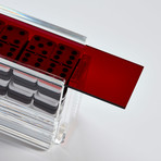 El Catire // Domino Set + Racks (Clear)