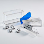 El Catire // Domino Set + Racks (Clear)