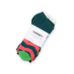 Dress Socks // Red + Green + Navy // Pack of 3 (Size: 41-46 (Euro))
