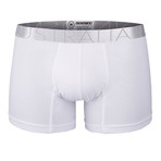 Bamboo Trunk // Heather Grey + White // 2 Pack (S)