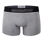 Bamboo Trunk // Heather Grey + White // 2 Pack (XL)