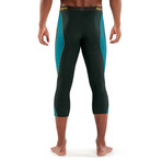 DNAmic Thermal Compression Baselayer 3/4 Tight // Alpine (X-Small)