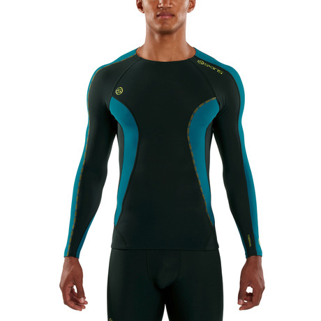 DNAmic Thermal Compression Baselayer Long Sleeve Top // Alpine (X-Small)