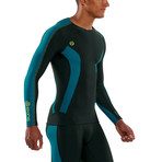 DNAmic Thermal Compression Baselayer Long Sleeve Top // Alpine (X-Small)