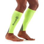 MX Compression Calf Sleeves // Fluro Citron (X-Small)