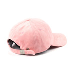 Pineapple Suede Dad Hat // Pink