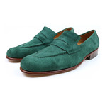 Bosque Penny Loafer // Green (US: 7.5)