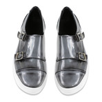 AG Double Monkstrap Sneaker // Silver (US: 12)