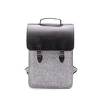Laptop Backpack // Light Gray