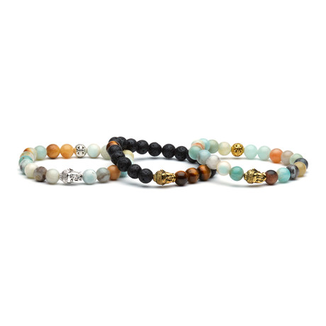 Buddha Bracelet // Assorted // Set of 3