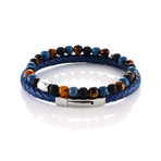 The Blue Agave Bracelet Set // Blue