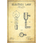 Electric Lamp II (18"W x 26"H x 0.75"D)