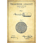 Telephone Circuit (18"W x 26"H x 0.75"D)